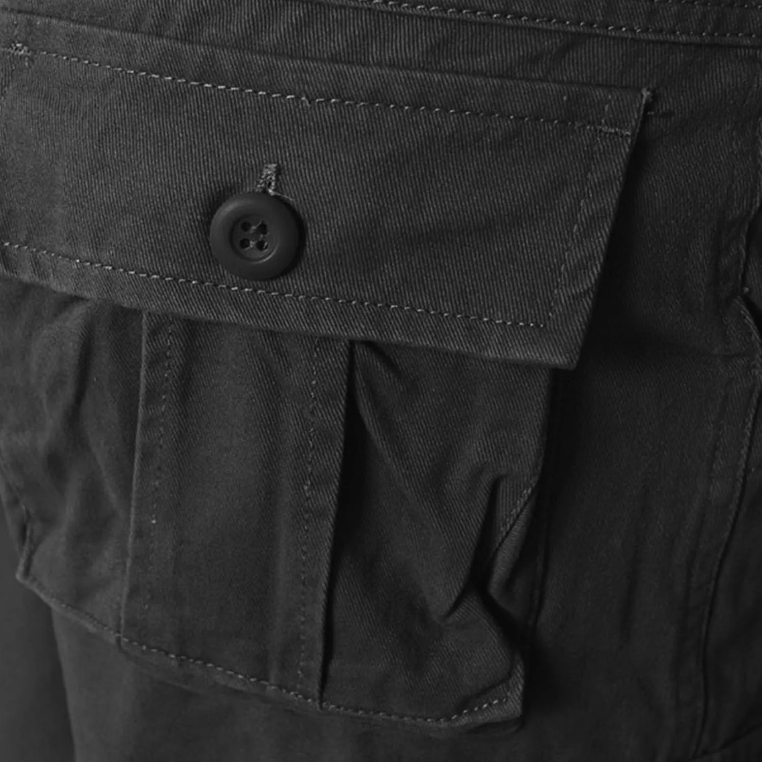 Cargo Shorts for Men Stretch Waist Classic Fit Workwear Multi Pockets Knee Length Outdoor Hiking Solid Runningshorts