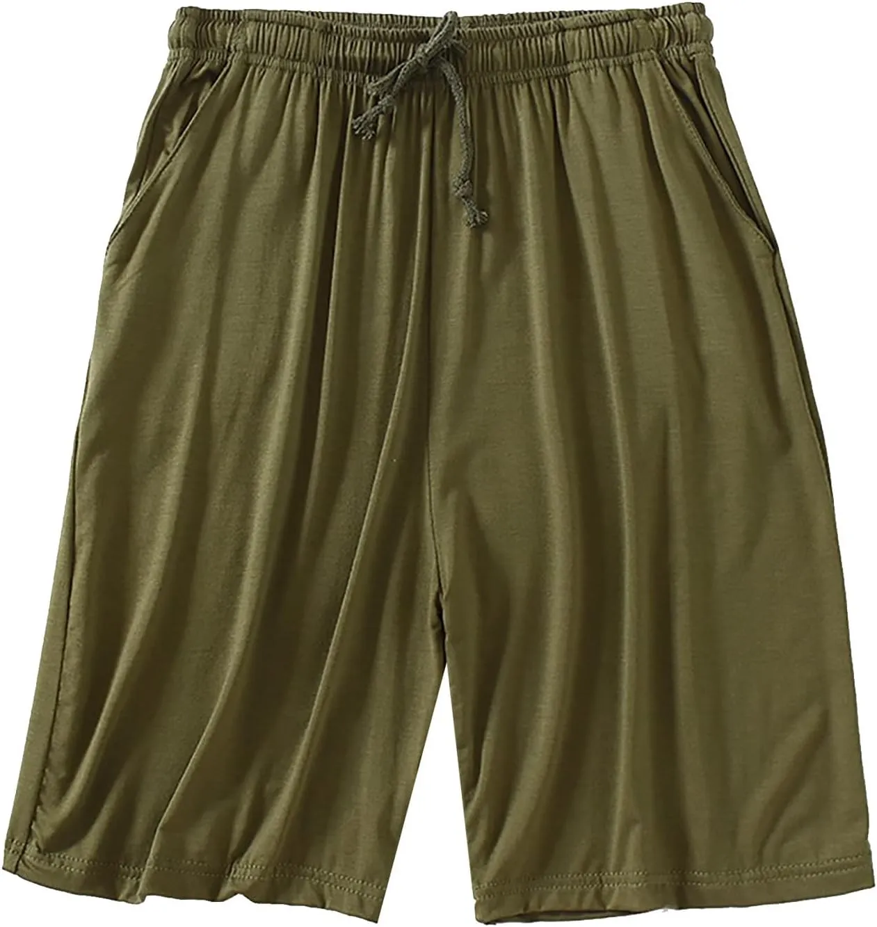 Mens Cargo Shorts Retro Scottish Plaid Contrast Waistband Pleated Skirt Big and Tall Shorts for Men Black Shorts Men