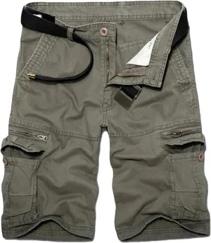 Men's Pants Cotton Beach Pants Drawstring Elastic Waist Shorts with Pockets Casual Baggy Classic Fit Lounge Shorts
