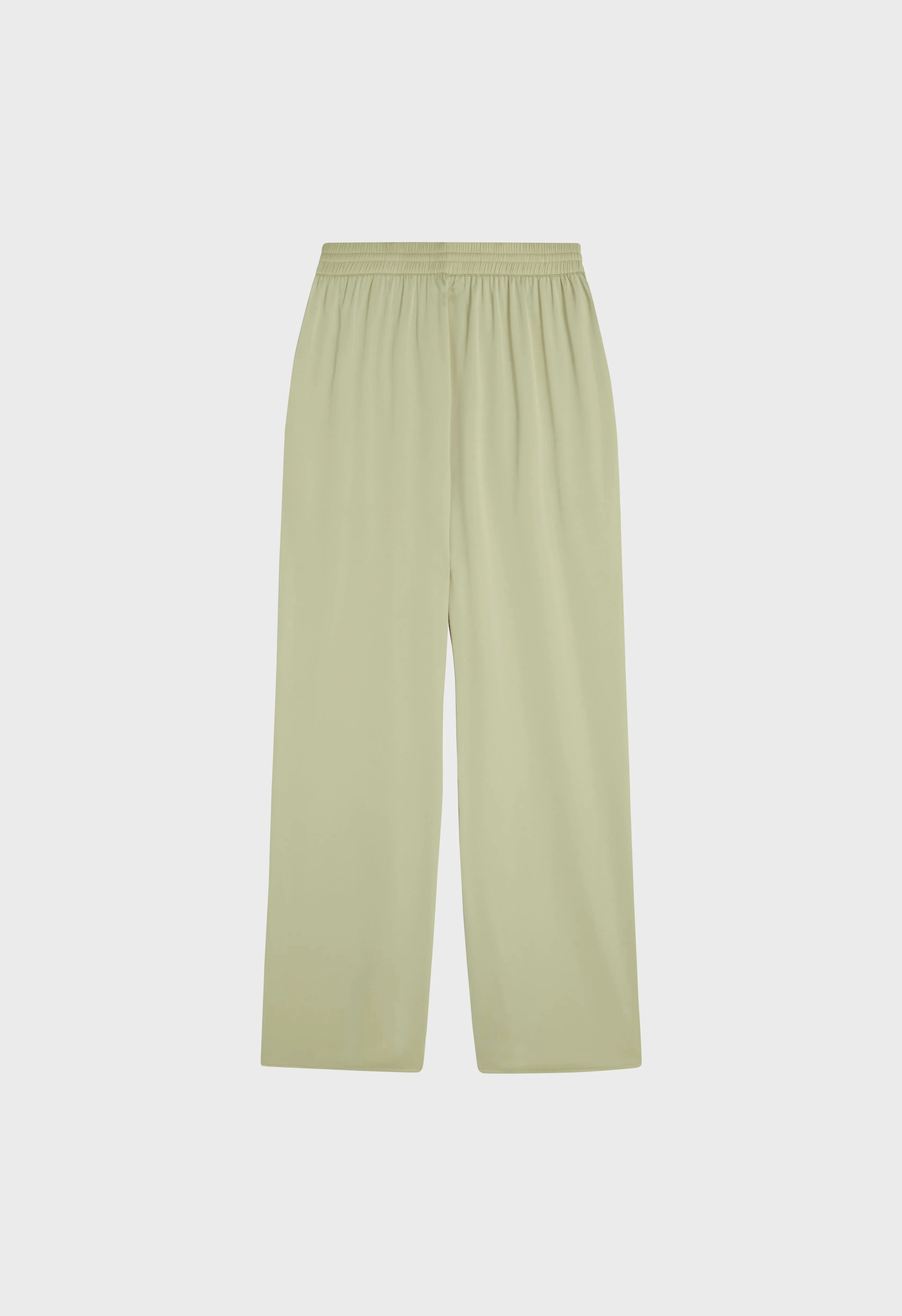 Satin Pants | Soft Khaki